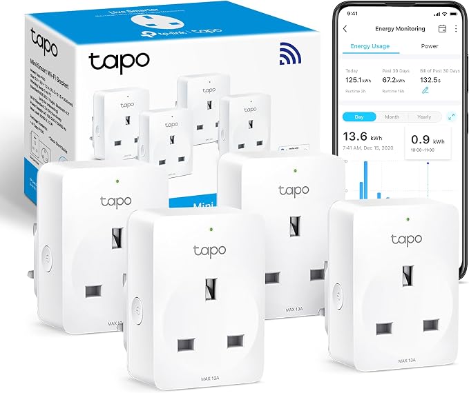 Tapo TP11 smart plugs four-pack