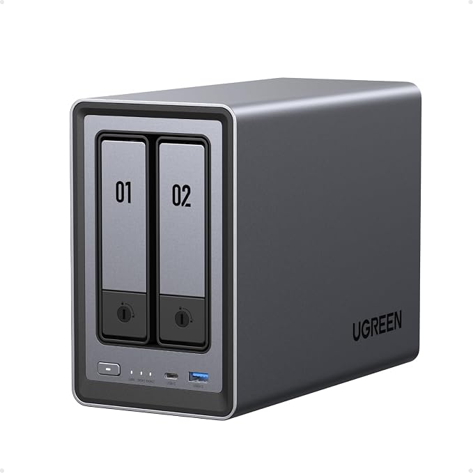 UGREEN NASync DXP2800 two-bay NAS enclosure